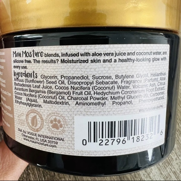 Maui Moisture Body Care Detoxifying Volcanic Ash Exfoliating Scrub - Picture 5 of 6